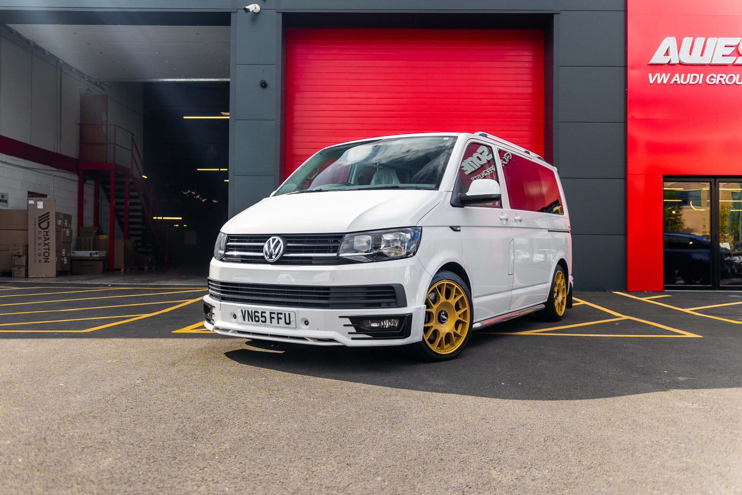 VW Transporter T6 brake upgrade