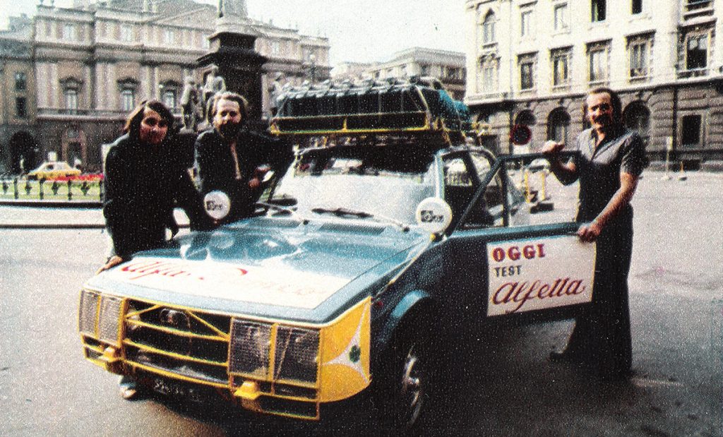 Cape North to Cape South crew, 1973