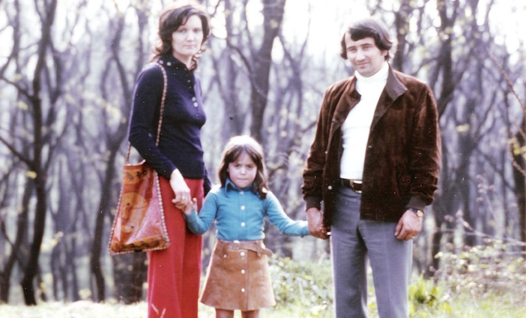 The Taroni family, c. 1974