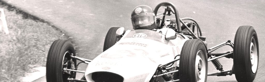 Gianni in racing car 1972