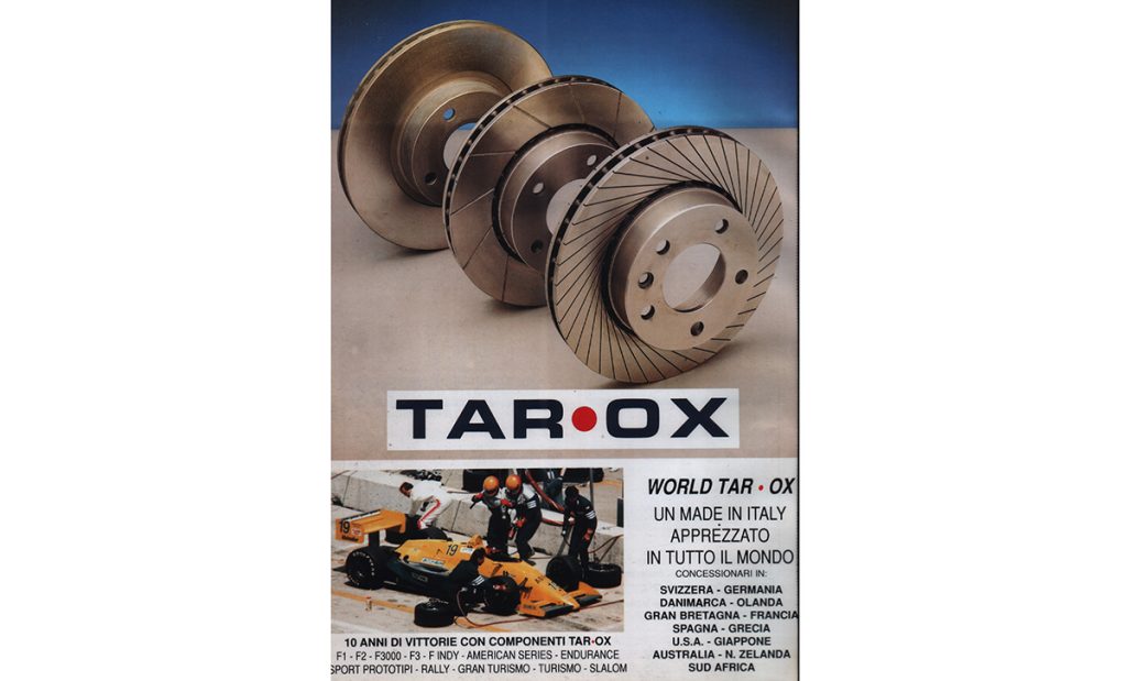 TAROX catalogue, c. 1990